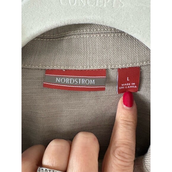 Embroidered blazer By Nordstrom Women’s Tab Private Label Sz Large - Picture 3 of 11